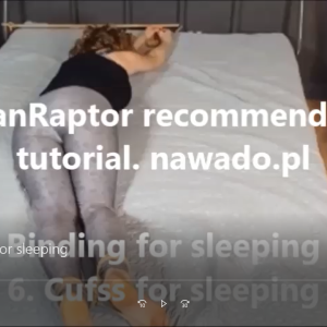 Bindings suitable for sleeping