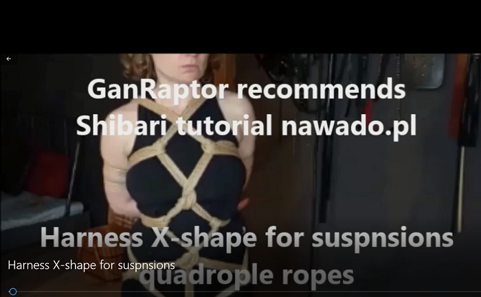 You are currently viewing Harness X-shape for suspnsions quadrople rope