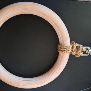Shibari ring z krętlikiem